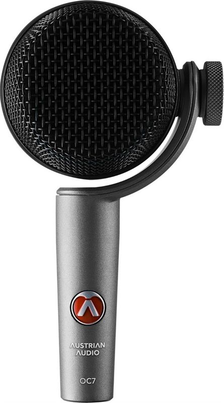 Austrian Audio OC7 Instrumentmikrofon, kondensator, Inkl. OCH8 Mic Clip & MSC väska