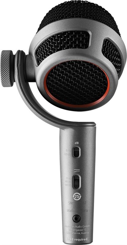 Austrian Audio OC7 Instrumentmikrofon, kondensator, Inkl. OCH8 Mic Clip & MSC väska