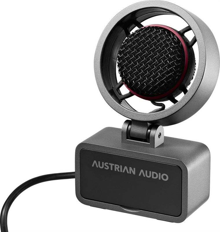 Austrian Audio MiC Satellite Condensor Microphone, MCC2 Link Cable, 2 colour plates, (boxed)