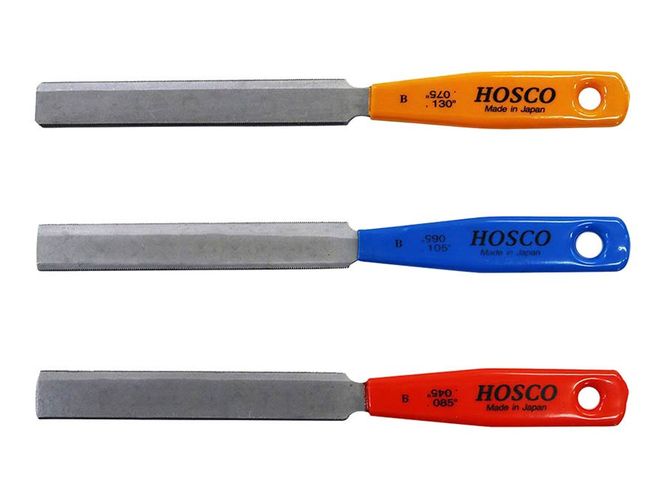 Hovedbilde Hosco Japan Nut Slotting File Set (3 pcs) - ...
