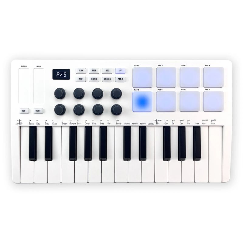 M-vave SMK-25 bluetooth midi-keyboard