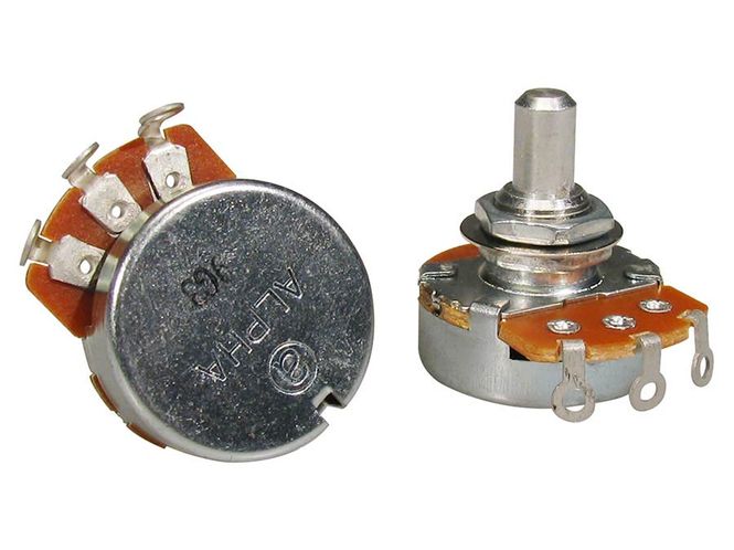 Hovedbilde Alpha 250K Audio Potentiometer Short