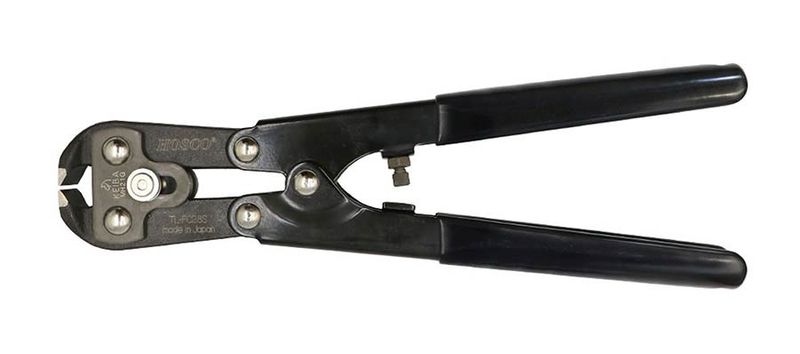 Hosco Japan Stainless Steel Fret Cutter with Near-Flat Jaws
