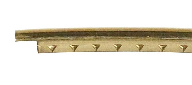 Hosco Japan HFPB-J1-P24 packaged precut phosphor bronze fretwire, jumbo, 2.90mm x 1.45mm crown size, 24 pcs