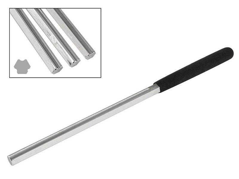 Hosco Japan 3 in 1 Diamond Fret Crown File