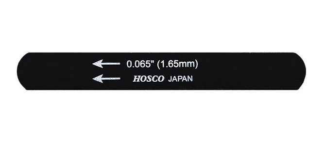 Hovedbilde Hosco Japan Black Nut File 0.065"