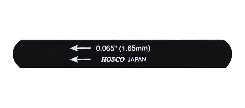 Hosco Japan Black Nut File 0.065
