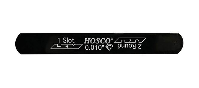 Hovedbilde Hosco Japan Diamond Combo Black Nut File 0.010"