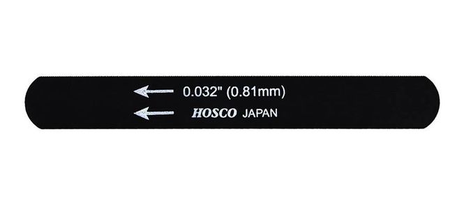 Hovedbilde Hosco Japan Black Nut File 0.032"