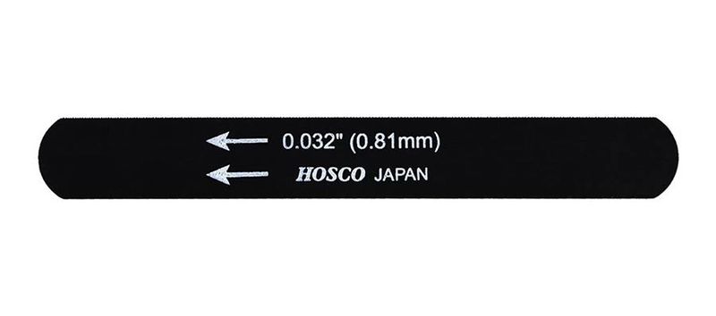 Hosco Japan Black Nut File 0.032