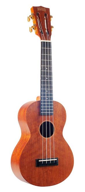 Hovedbilde Mahalo Java Series, concert ukulele, transparent brown, with bag