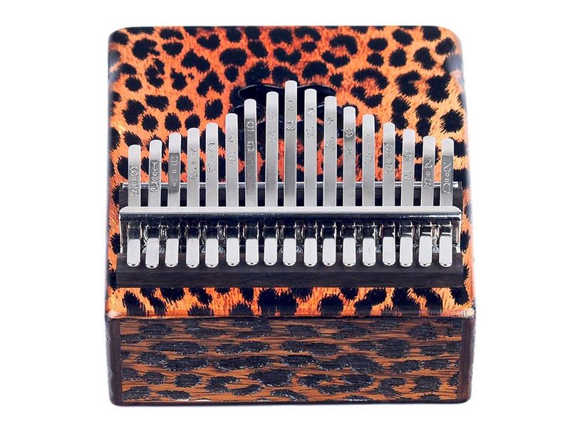 Mahalo  kalimba 17 keys CHEETAH, with tuning hammer and bag