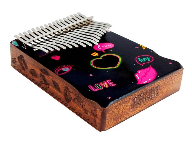 Hovedbilde Mahalo  kalimba 17 keys HEART, with tuning hammer ...
