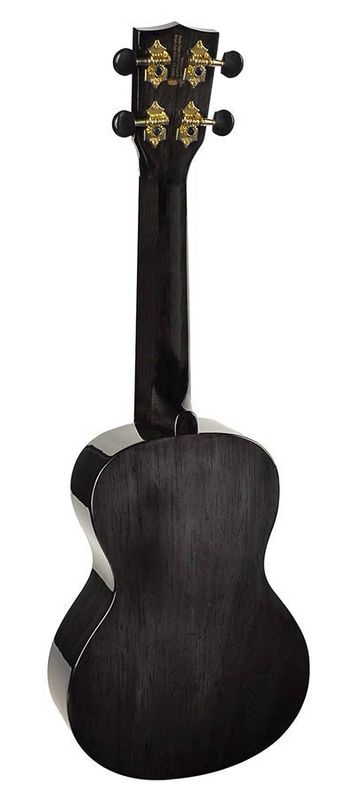 Mahalo Hano Series, concert ukulele, transparent black, with bag