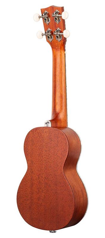 Mahalo Pearl Series, solid top soprano ukulele, natural, with bag