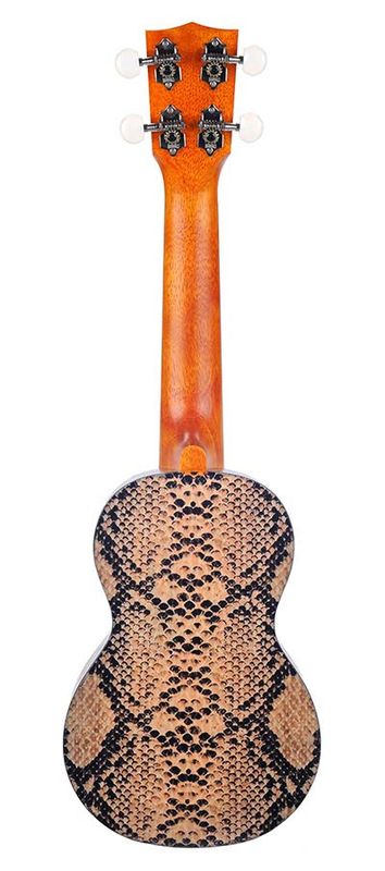 Mahalo Art Series, soprano ukulele PYTHON, with bag
