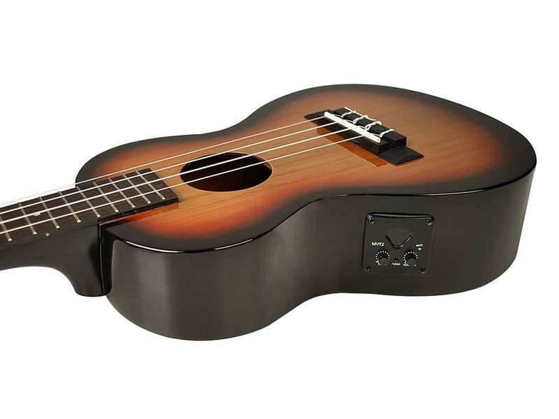 Mahalo Java Series, tenor ukulele, 1V+1T (MVT2), 3 tone sunburst, with padded bag & strap