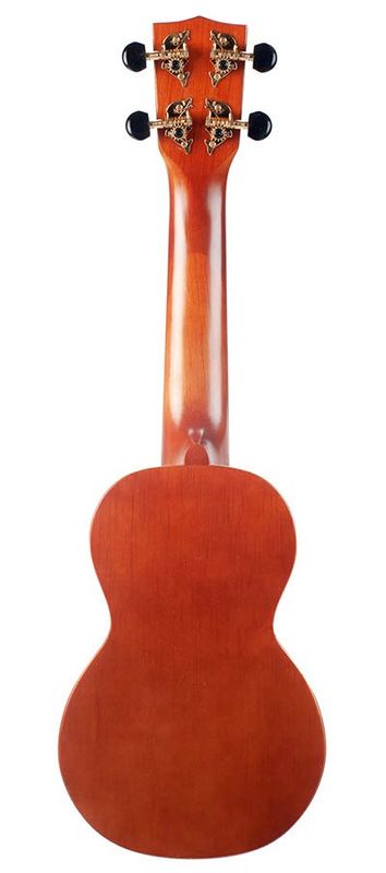 Mahalo Rainbow Series, soprano ukulele, transparent brown, with bag