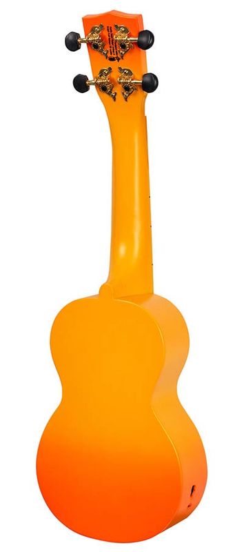 Mahalo Designer Series, soprano ukulele HAWAII, orange burst, with bag
