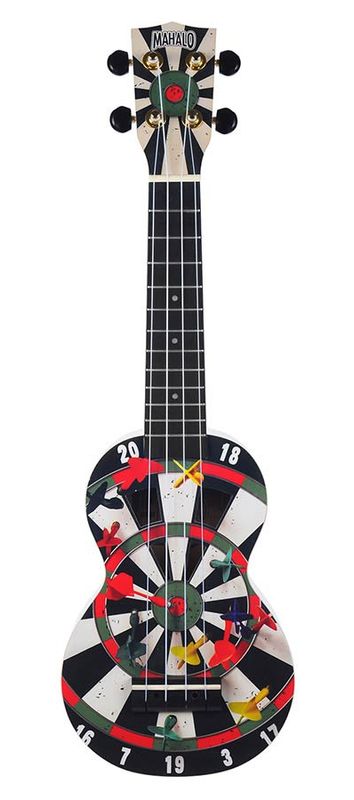 Mahalo Art Series, soprano ukulele DARTS, with bag