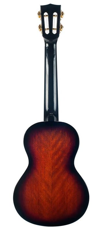 Mahalo Java Series, tenor ukulele, 3 tone sunburst, with bag