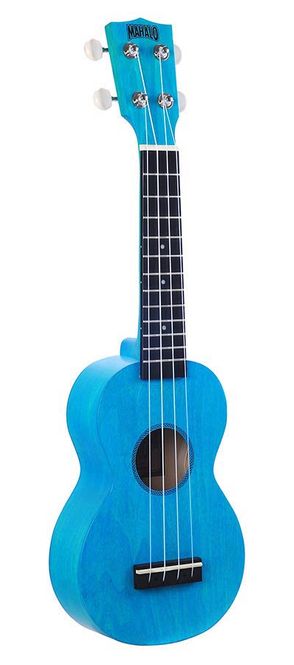 Hovedbilde Mahalo Island Series, soprano ukulele, aqua blue, ...