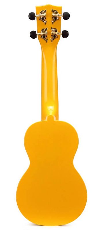 Mahalo Smiley Series, soprano ukulele, yellow, with bag