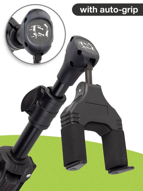 Boston GS-350 semi-foldable tripod guitar stand with auto-grip