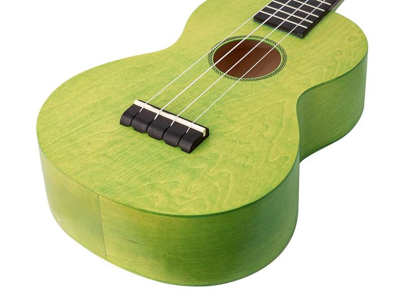 Mahalo Island Series, concert ukulele, sea green, with bag