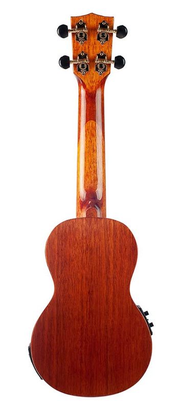 Mahalo Java Series, soprano ukulele, 1V+1T (MVT2), vintage natural, with bag