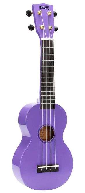 Hovedbilde Mahalo Rainbow Series, soprano ukulele, purple, with bag
