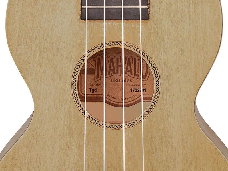 Mahalo Island Series, concert ukulele, sand dune, with bag