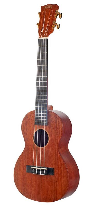 Mahalo Java Series, tenor ukulele pack, transparent brown, with essentials accessory pack