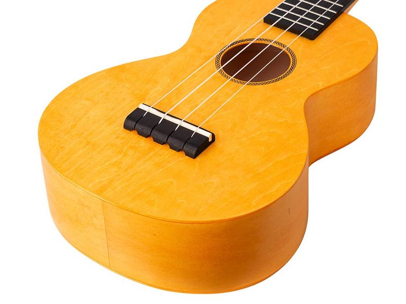 Mahalo Island Series, concert ukulele, sun flower, with bag