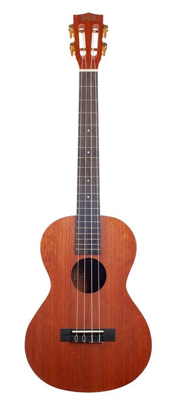 Mahalo Java Series, baritone ukulele, transparent brown, with padded bag & strap
