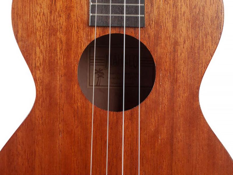 Mahalo Java Series, baritone ukulele, 1V+1T (MVT2), transparent brown, with padded bag & strap