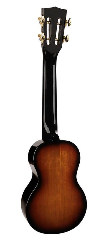 Mahalo Java Series, soprano ukulele, concert scale neck, 3 tone sunburst, with bag