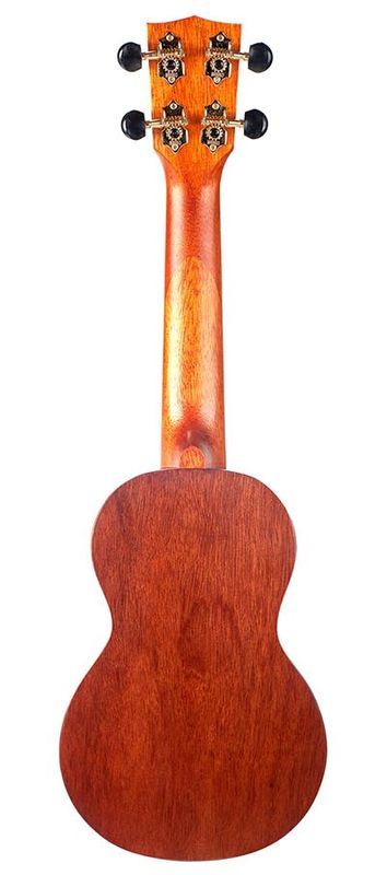 Mahalo Java Series, soprano ukulele, transparent brown, with bag