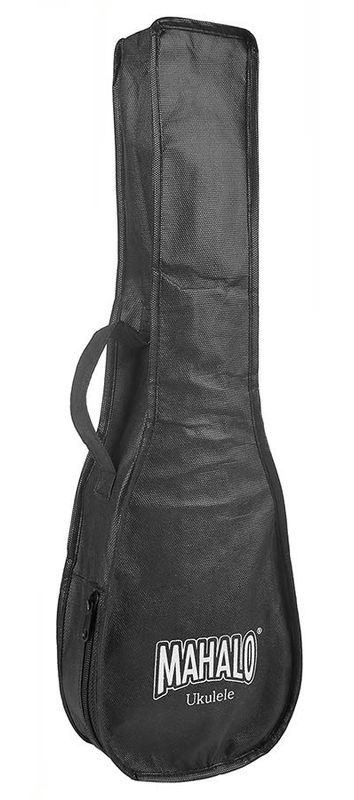 Mahalo Pearl Series, solid top baritone ukulele, natural, with bag