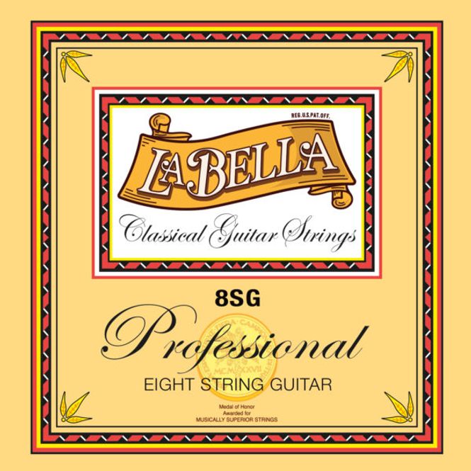 Hovedbilde La Bella 8SG Classical 8-String Guitar