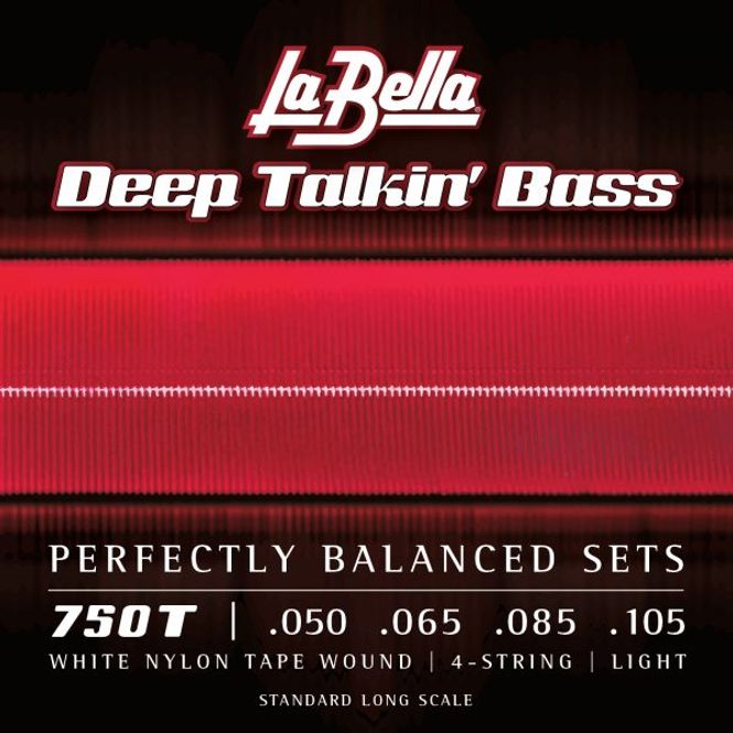 Hovedbilde La Bella 750T White Nylon Tape - Light 50-105