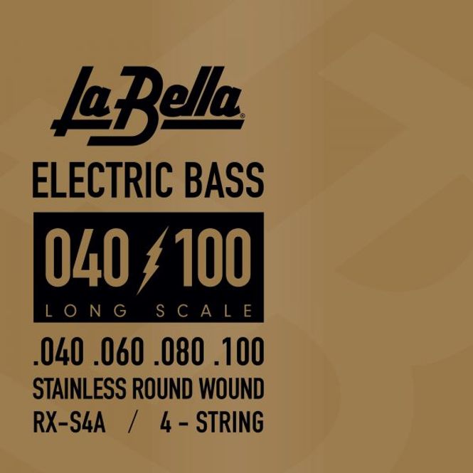 Hovedbilde La Bella RX-S4A Bass Rx Series, Stainless, ...