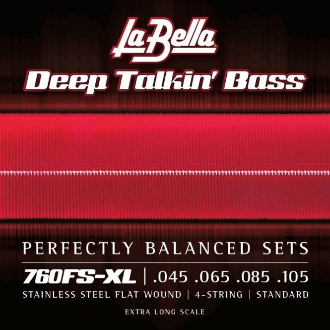 Hovedbilde La Bella 760FS-XL Deep Talkin' Bass, Flats - ...