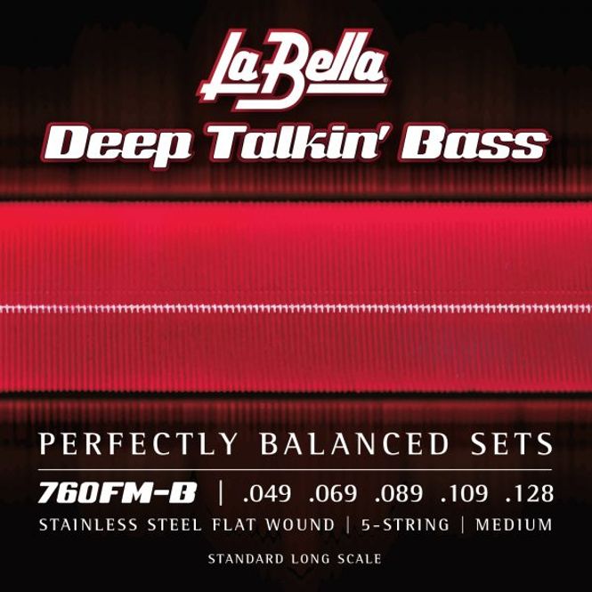 Hovedbilde La Bella 760FM-B Deep Talkin' Bass, Flats, ...