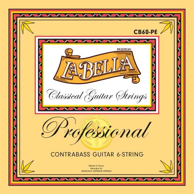 Hovedbilde La Bella CB60-PE Classical 6-String Contra Bass ...