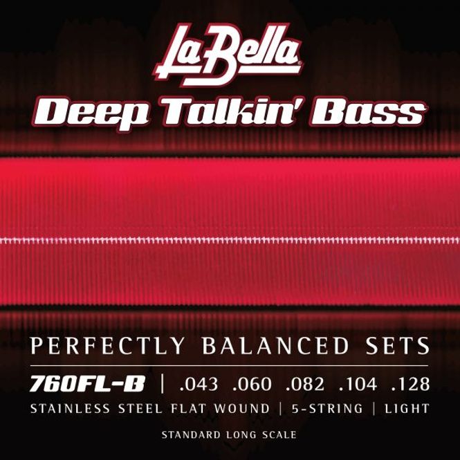 Hovedbilde La Bella 760FL-B Deep Talkin' Bass, Flats, ...