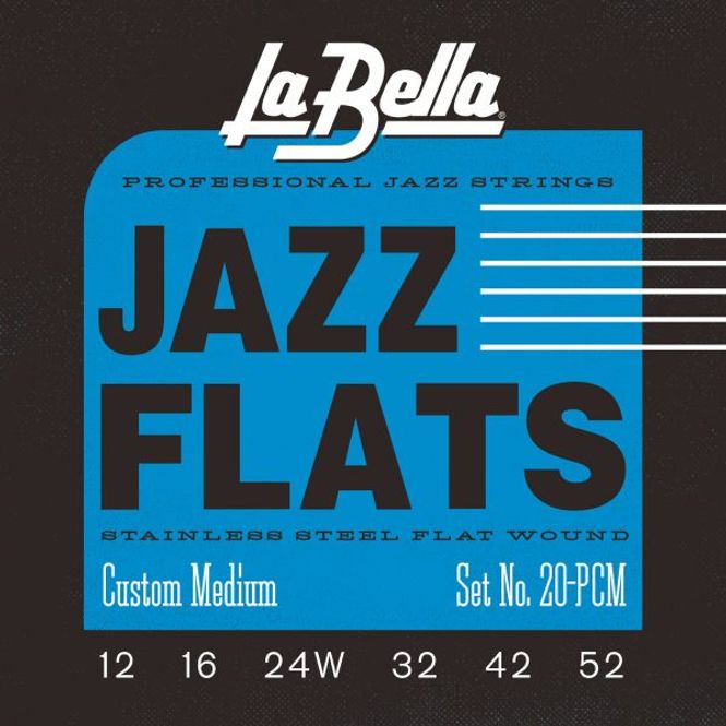 Hovedbilde La Bella 20PCM Jazz Flats - Custom Light 12-52