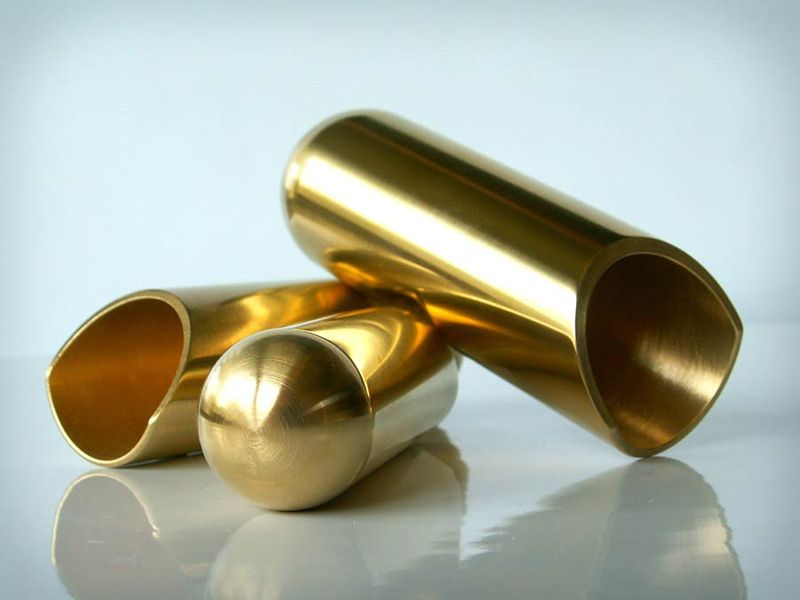 The Rock Slide Polished Brass Balltip Slide - Large