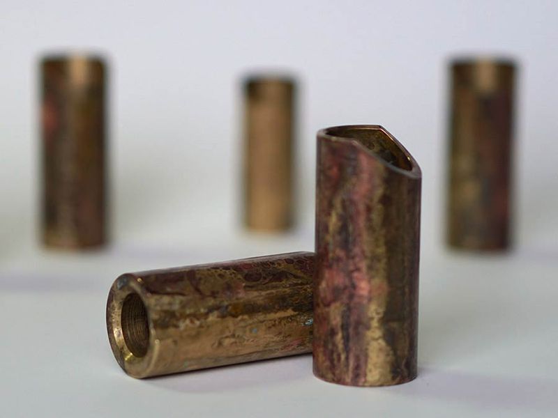 The Rock Slide Aged Brass Slide - Small