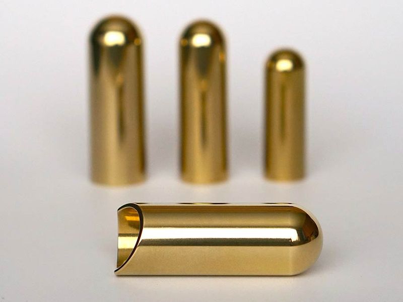 The Rock Slide Polished Brass Balltip Slide - Small